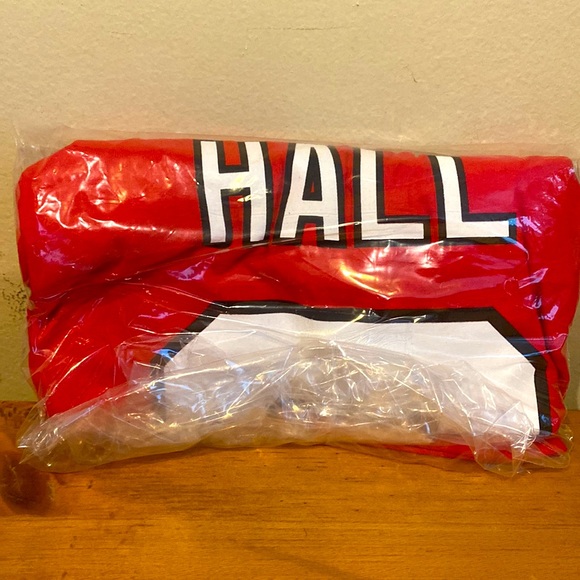 Men's New Jersey Devils Taylor Hall Branded V Neck T-Shirt S Small NWT - Picture 4 of 5